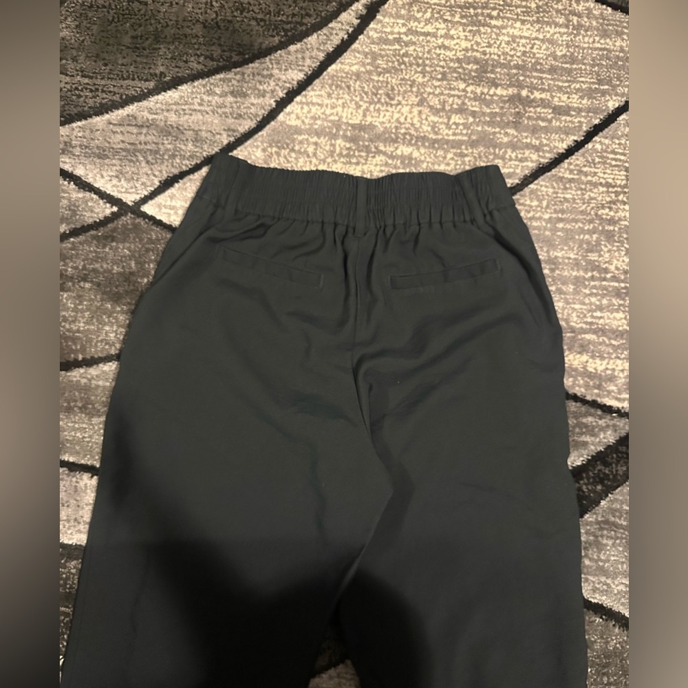 A NEW DAY BLACK LINEN PANTS - Picture 4 of 5